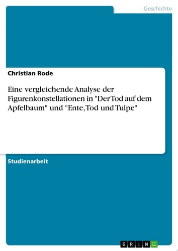 Eine vergleichende Analyse der Figurenkonstellationen in "Der Tod auf dem Apfelbaum" und "Ente, Tod und Tulpe"