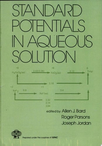 Standard Potentials in Aqueous Solution