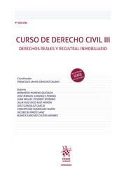 Curso de derecho civil Derechos reales y registral inmobiliario
