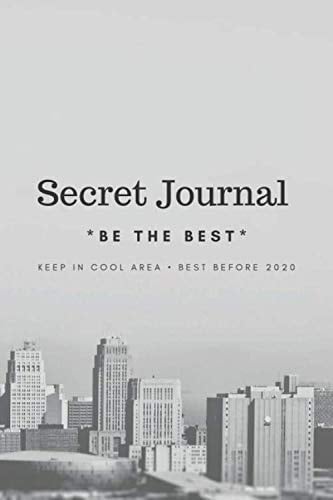 Secret Journal: Motivational Notebook, Journal, Diary (110 Pages, Blank, 6 x 9)