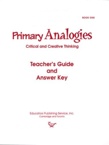 Primary Analogies Book 1 Key