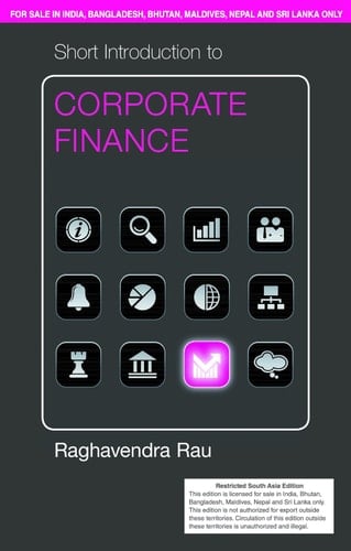 Corporate Finance [Paperback] [Jan 01, 2017] Raghavendra Rau