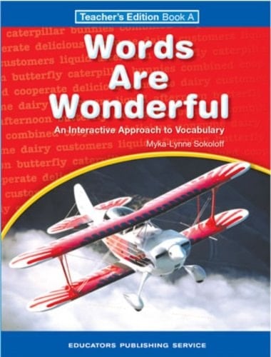 Words Are Wonderful Book a Teacher\'s Edition