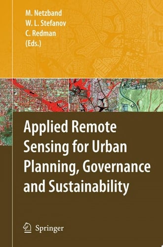Applied Remote Sensing for Urban Planning, Governance and Sustainability