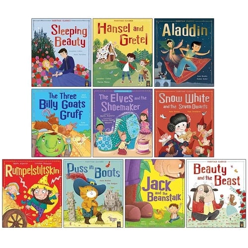 My First Fairytale Children Classics 10 Books Collection Set: