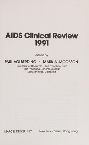 AIDS Clinical Review, 1991