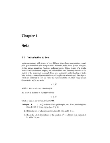 Sets, Relations, Functions