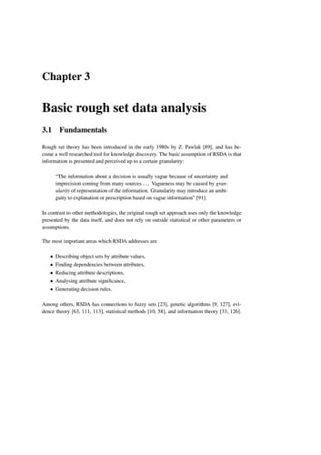 Rough Set Data Analysis A Road to Non-invasive Knowledge Discovery