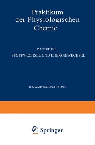 Stoffwechsel und Energiewechsel