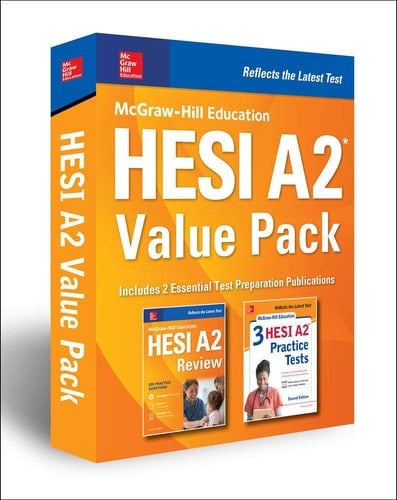 McGraw-Hill Education HESI A2 Value Pack