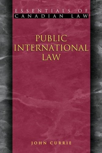Public International Law (Essentials of Canadian Law)