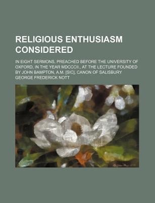 Religious Enthusiasm Considered