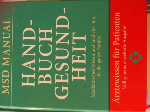 MSD-Manual Handbuch Gesundheit medizinisches Wissen und ärztlicher Rat für die ganze Familie