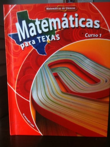 Matematicas para Texas Curso 1