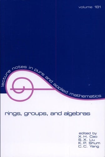Rings, Groups, and Algebras