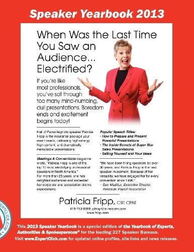 Speaker Yearbook 2013