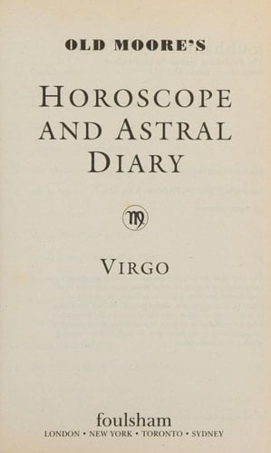 Old Moore's Horoscope 2002 Virgo