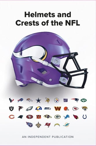 The Helmets and Crests of the NFL