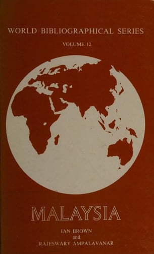 Malaysia (World Bibliographical Series)