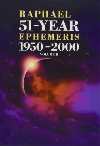 Raphael's 51-year Ephemeris: 1950-2000