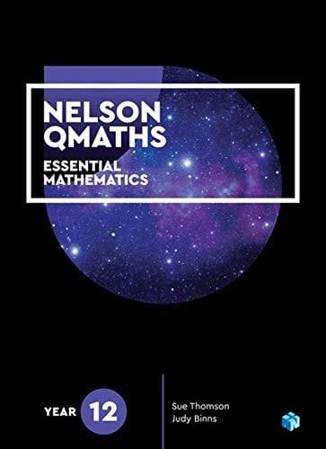 Nelson QMaths 12 Mathematics Essential Student Book with 1 Access Code
