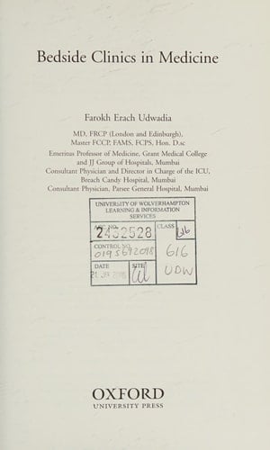 Bedside Clinics in Medicine