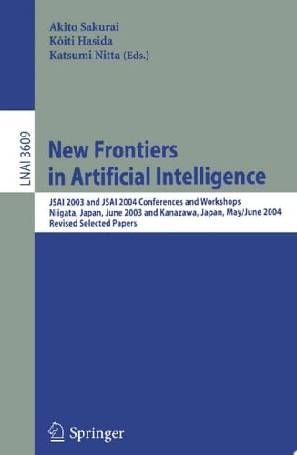 New Frontiers in Artificial Intelligence
