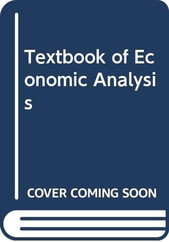 Textbook of Economic Analysis