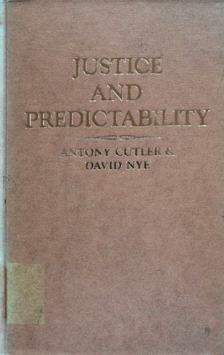 Justice and Predictability