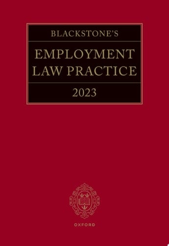 Blackstone's Employment Practice 2023
