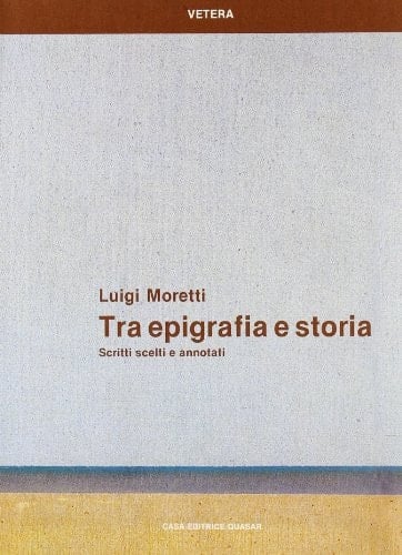 TRA EPIGRAFIA E STORIA