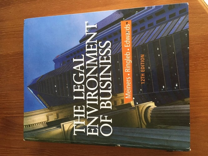 The Legal Environment of Business