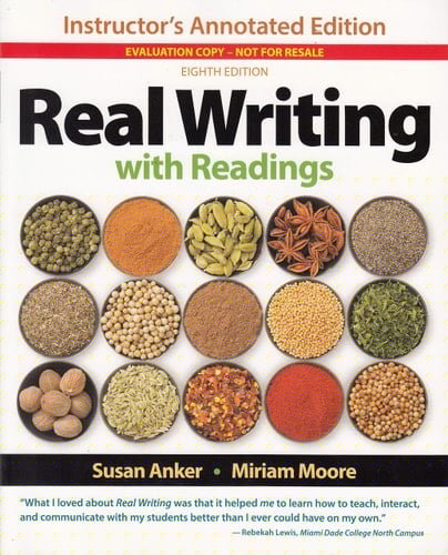 Real Writing with Readings | Eighth Edition | Teacher's Edition