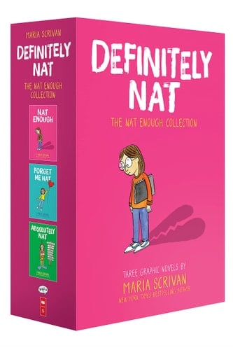 Definitely Nat: A Graphic Novel Box Set (Nat Enough #1-3)