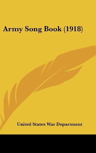 Army Song Book (1918)