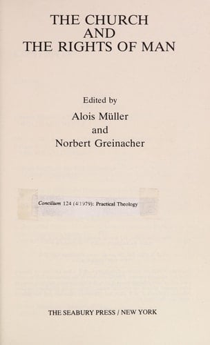 The Church and the Rights of Man