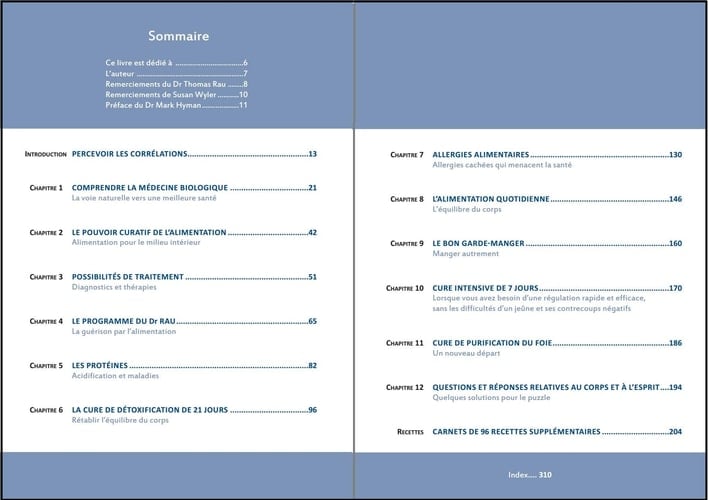 L'alimentation du Docteur Rau