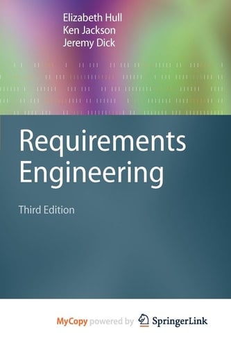 Requirements Engineering