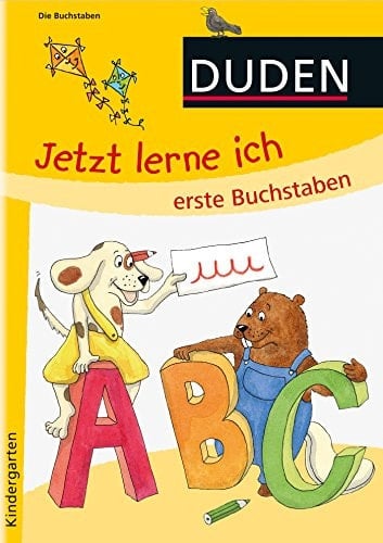 Jetzt lerne ich erste Buchstaben (ab 4): Kindergarten