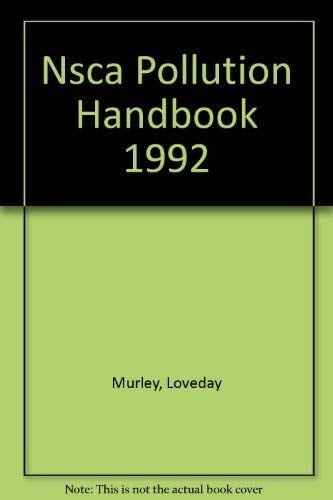 NSCA Pollution Handbook 1992
