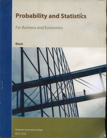 Probability and Statistics for Business and Economics