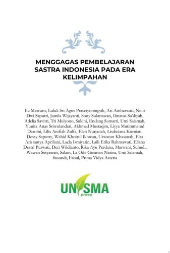 MENGGAGAS PEMBELAJARAN SASTRA INDONESIA PADA ERA KELIMPAHAN