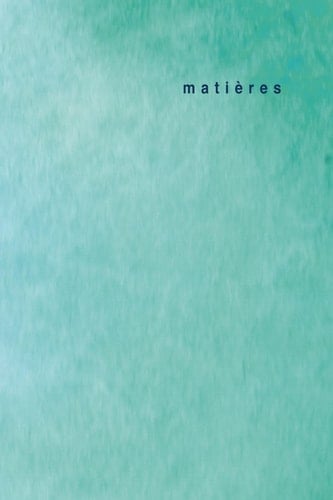 matières 13 Effets d'échelle