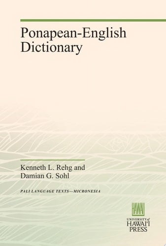Ponapean-English Dictionary