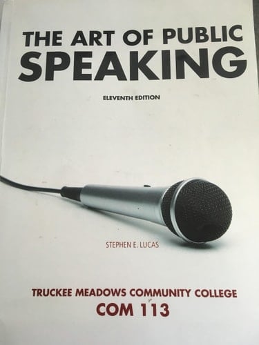 The Art of Public Speaking 11th Edition