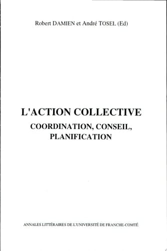 L'action collective coordination, conseil, planification