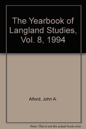 The Yearbook of Langland Studies