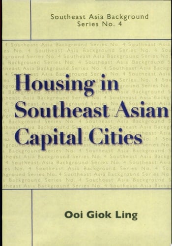 Housing in Southeast Asian Capital Cities