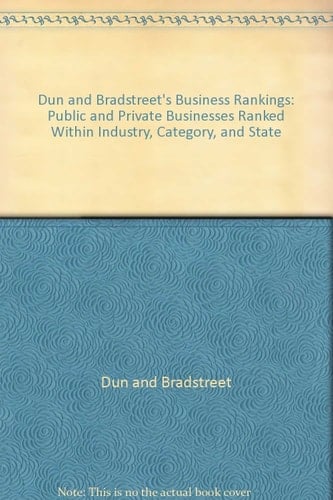 Business Rankings, 2003 Public and Private Businesses Ranked Within Industry Category and Stage