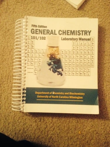 General Chemistry Chemistry 101/102 Laboratory Manual